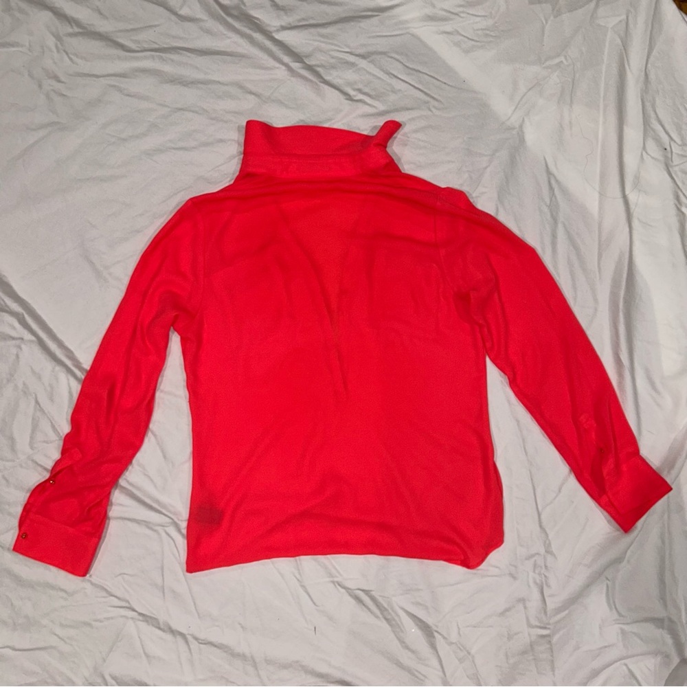 Express Red Button Down - Picture 5 of 10